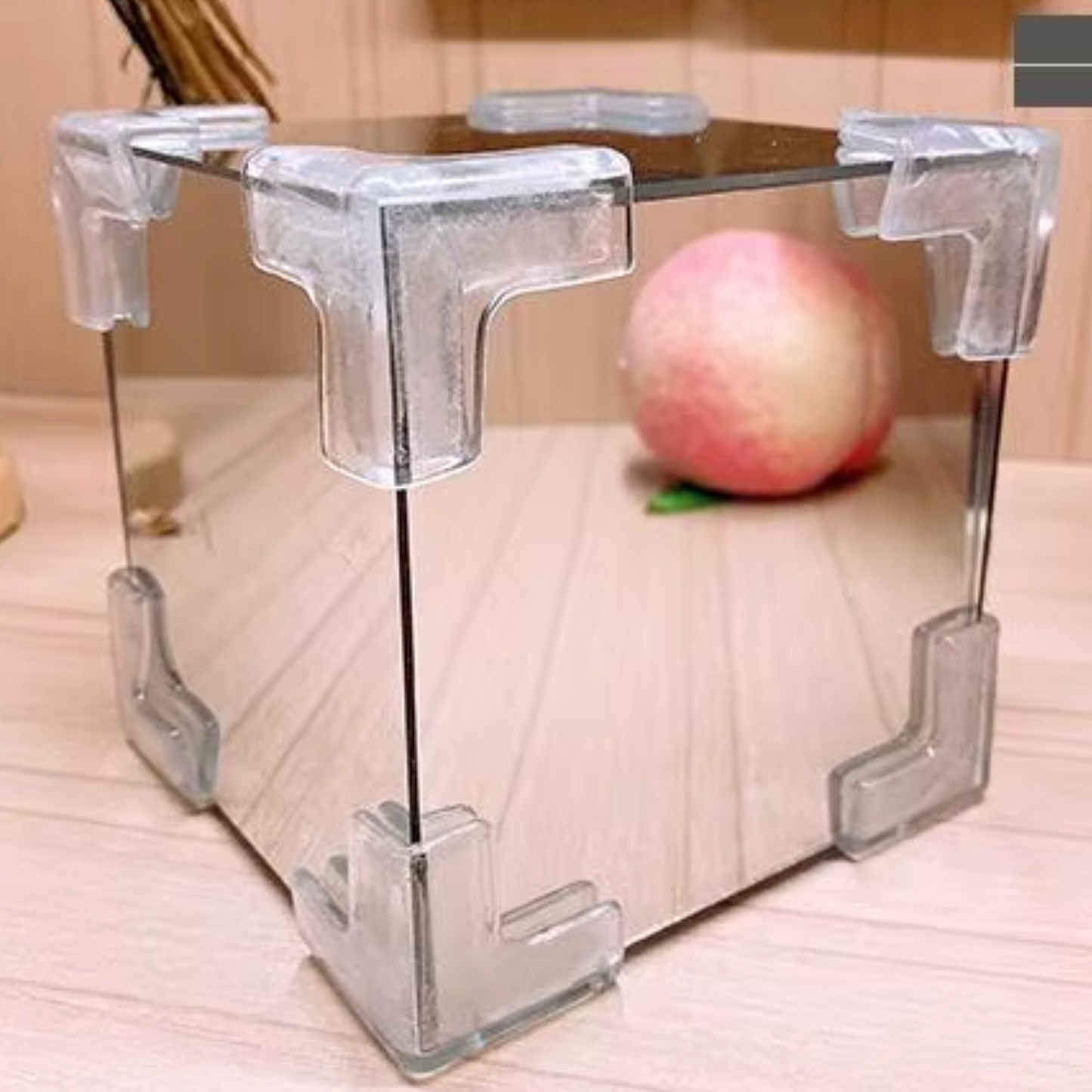Lampara Cubo de Tulipanes Cuadrado DIY